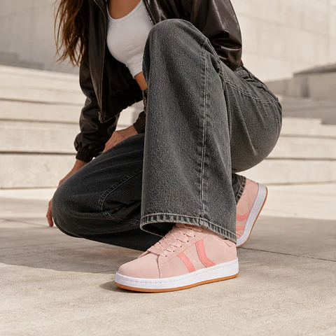 Zapatilla Urbana Rosada