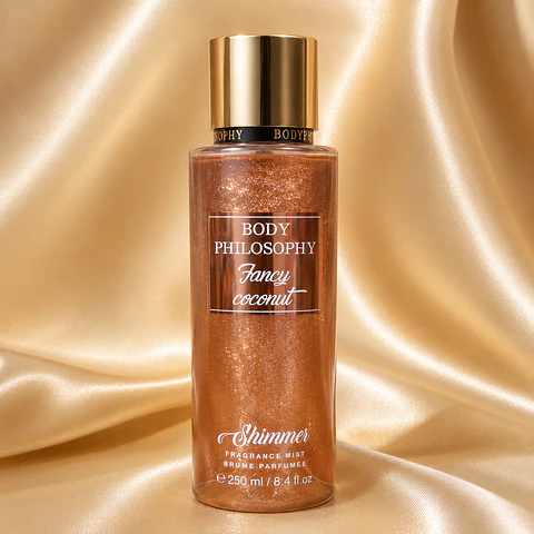 🥥 Body Splash Shimmer Body Philosophy Fancy Coconut