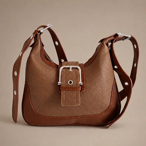 Cartera de Hombro con Hebilla