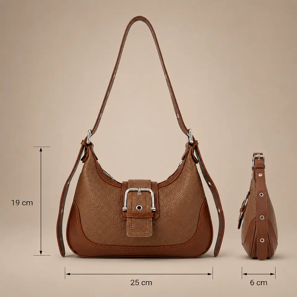 Cartera de Hombro con Hebilla 2