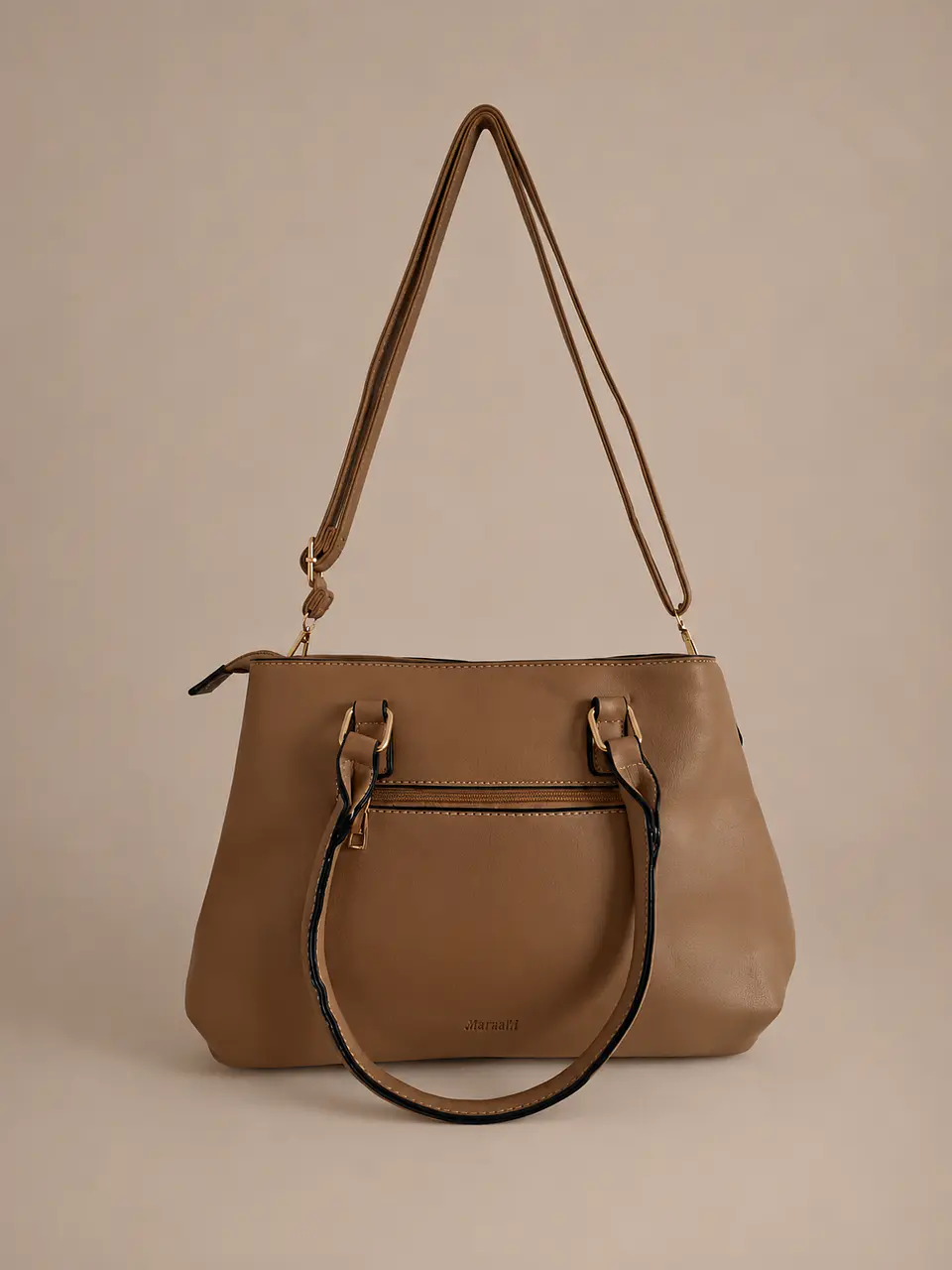 Cartera Tricolor con Correa Ajustable 6