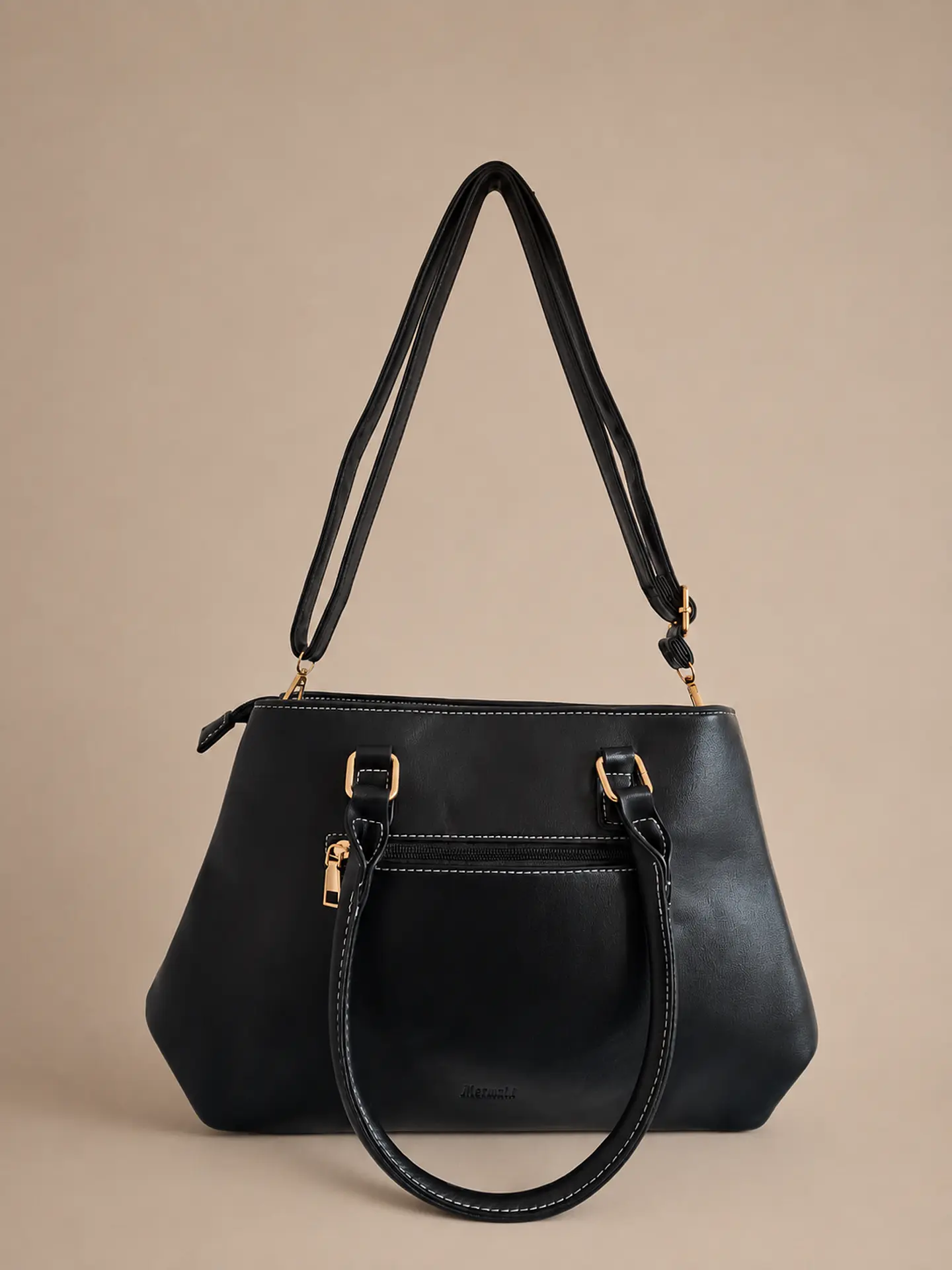 Cartera Tricolor con Correa Ajustable 9
