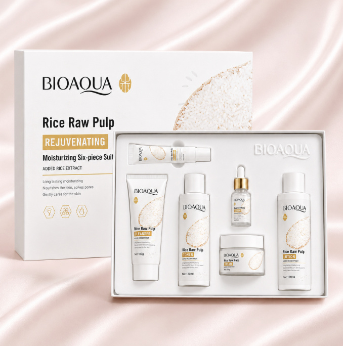 Skincare - Kit Facial Arroz AntiAge