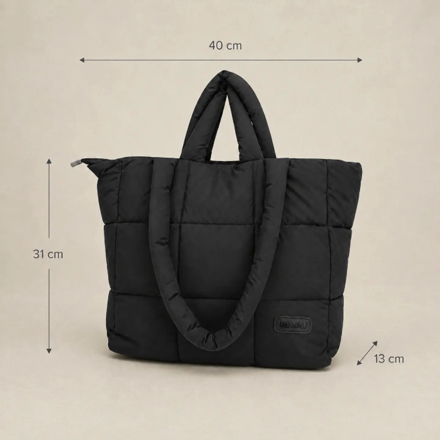 Bolso Acolchado Tote Mermaid 2