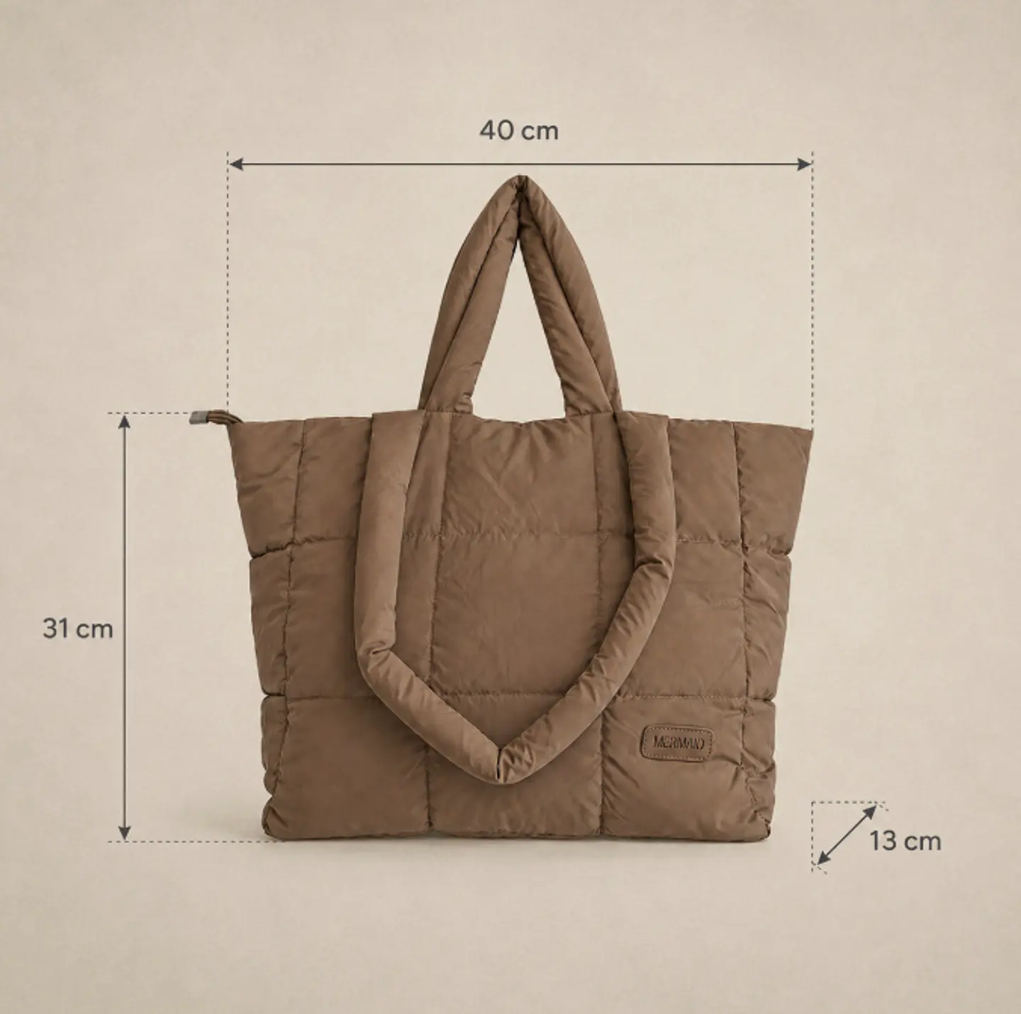 Bolso Acolchado Tote Mermaid 4
