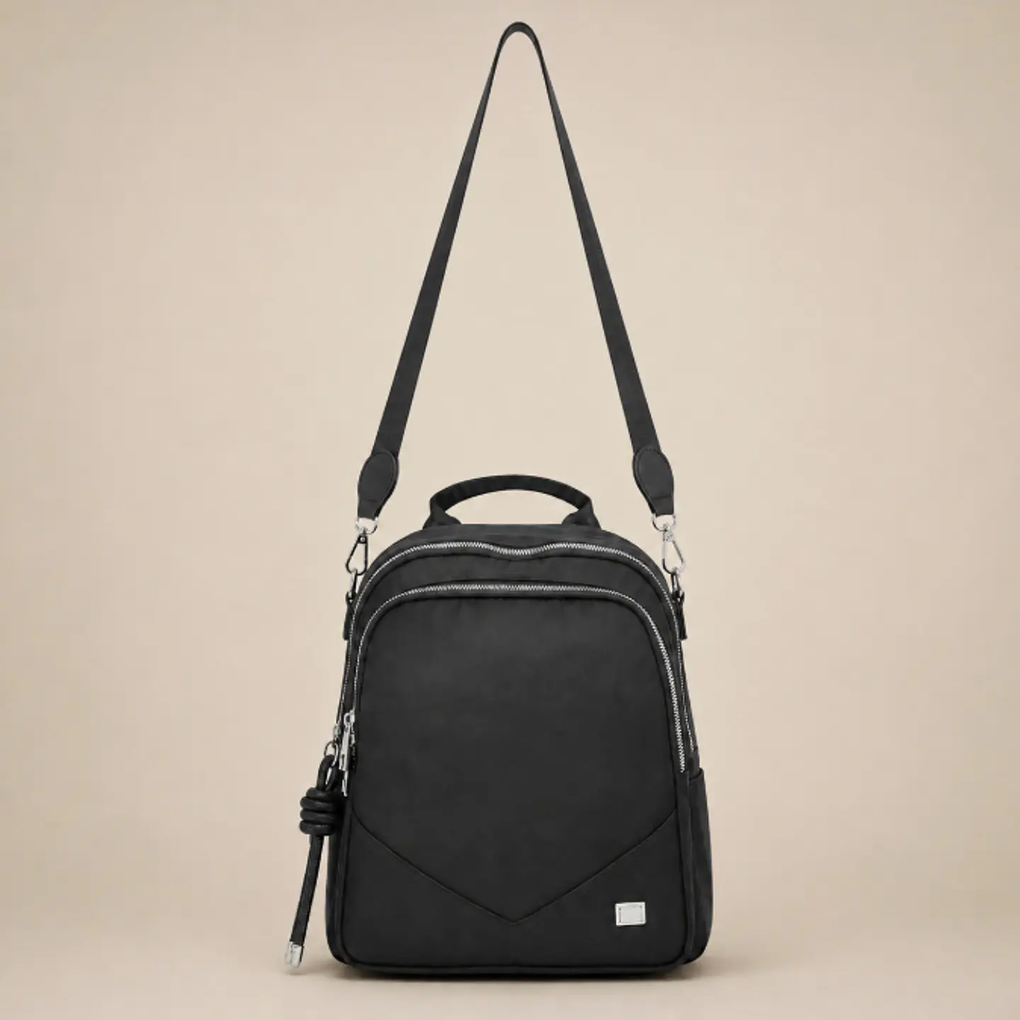 Mochila Convertible Urbana Negro 4