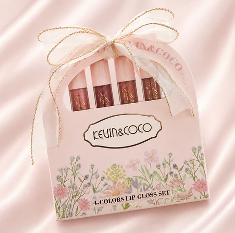 Brillos Labiales Bow  4 Tonos - Kevin & Coco