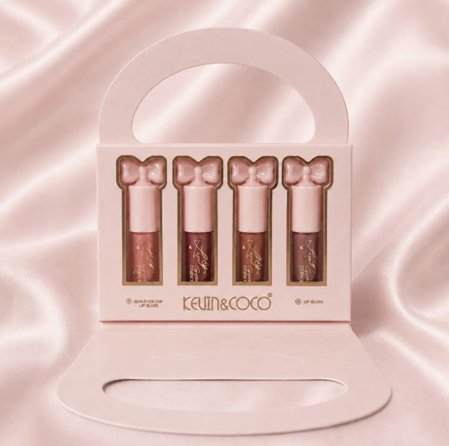 Brillos Labiales Bow  4 Tonos - Kevin & Coco 3