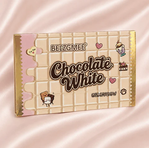 Paleta de Sombras Chocolate White Belzgmee – 24 Tonos
