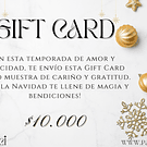 Gift Card virtual