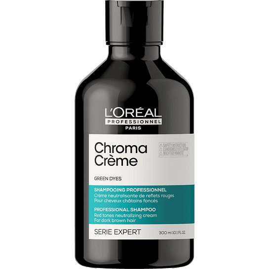 Shampoo Matizador Verde Chroma Créme 300ml  L'Oréal Professionnel 1