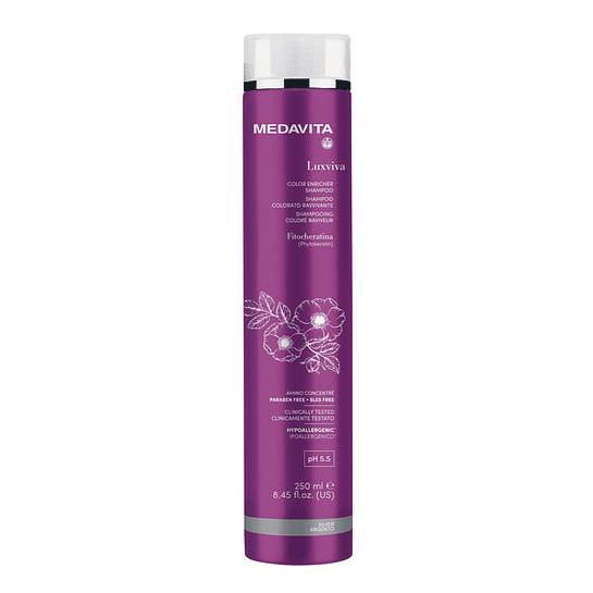 Shampoo de color violeta para neutralizar 250ml Medavita