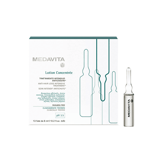 Caja Ampollas Lotion Concentrée 13 Unidades X 6ml Medavita