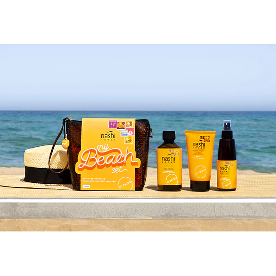 Set Sun SH 200ml + Beach Def 150ml + Masc 150ml Nashi