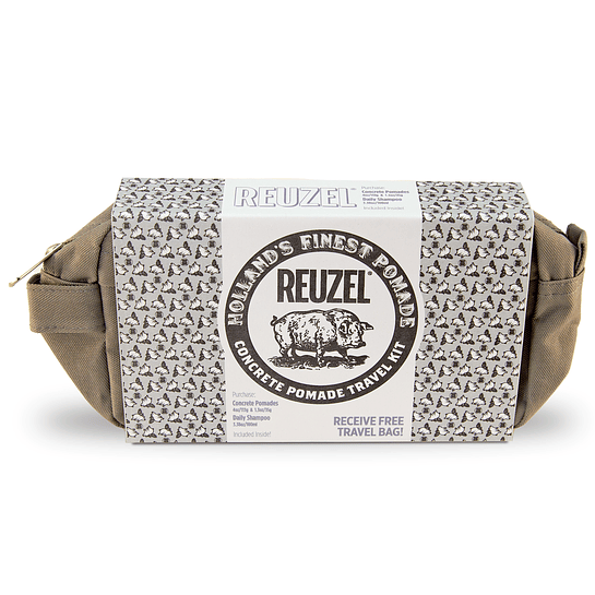 Kit Reuzel Pomada Concrete 113 grs + Mini Size 35 grs + Daily Shampoo 100 ml