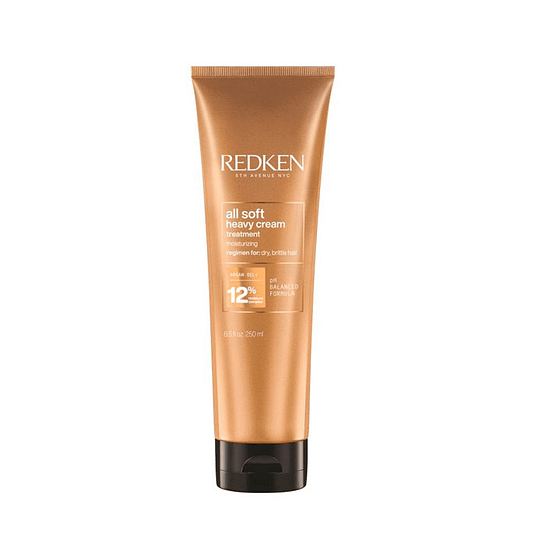 Máscara de Tratamiento Hidratante Heavy Cream All Soft 250ml Redken