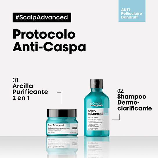 Shampoo Anti-Caspa Scalp Advanced 300ml Serie Expert L'Oréal Professionnel 6