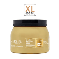 Máscara de Tratamiento Hidratante Heavy Cream All Soft 500ml Redken