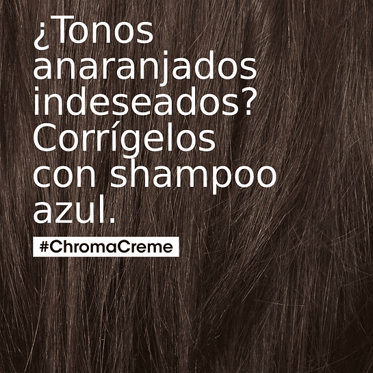 Shampoo Matizador Azul Chroma Créme 500ml  L'Oréal Professionnel 3