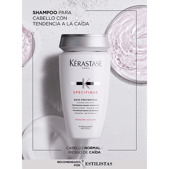 Shampoo profesional  Bain Prevention 250ml Kérastase 3