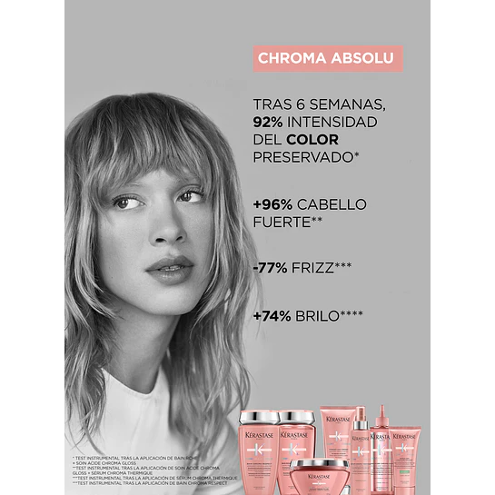 Tratamiento profesional para cabellos dañados Soin Acide Chroma Absolu Gloss 210ml Kérastase 3