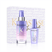 Cofre Set Blonde Abso Serum Cicanuit Night 90ML + Travel Size Aceite Huila Cicaextreme Rubios y  Decolorados