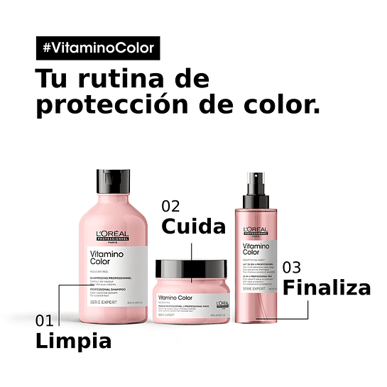 Spray 10 en 1 Cabello Tinturado Vitamino Color 190ml  L'Oréal Professionnel 7