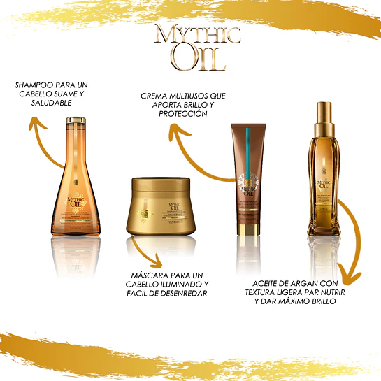 Aceite Nutrición y Brillo  Mythic Oil 100ml  L'Oréal Professionnel 5
