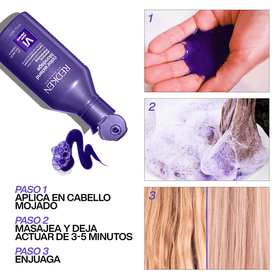 Shampoo Matizador Cabello Rubio Color Extend Blondage 300ml Redken 7