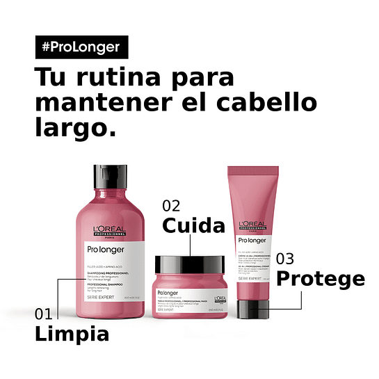 Máscara Fortalecedor Pro Longer 250ml  L'Oréal Professionnel 7