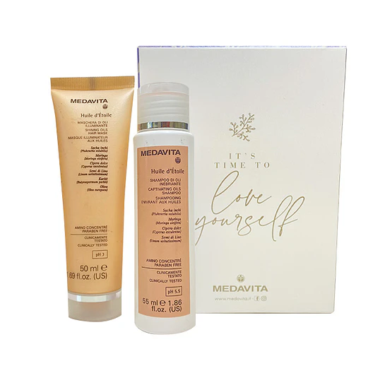 Set Medavita Huile Detoile  Shampoo 55ml