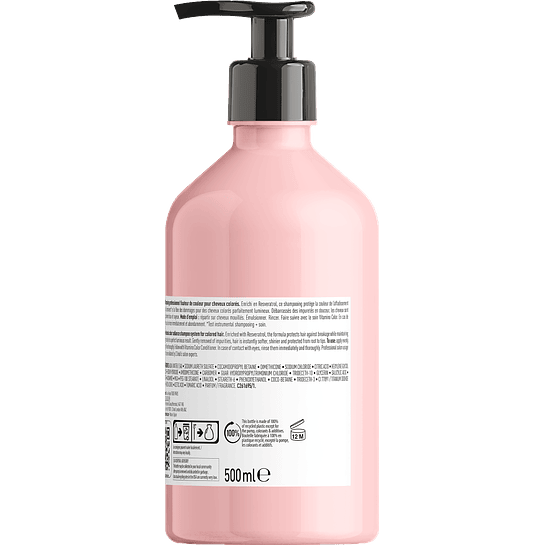 Shampoo Cabello Tinturado Vitamino Color 500ml  L'Oréal Professionnel 3