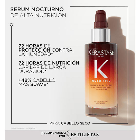 Estuche My Beloved Serum 8h Magic Night Sérum 8H Magic Night Repair 90ml + Aceite LHuile Originale Elixir Ultime 50ml Kérastase 2