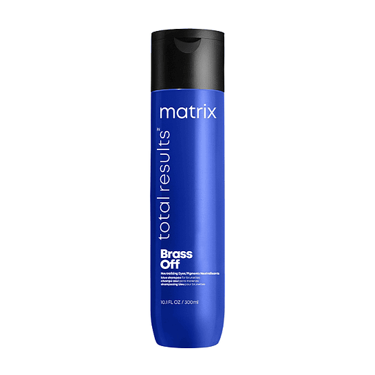 Shampoo Matizador Azul 300ml Brass Off Matrix 1