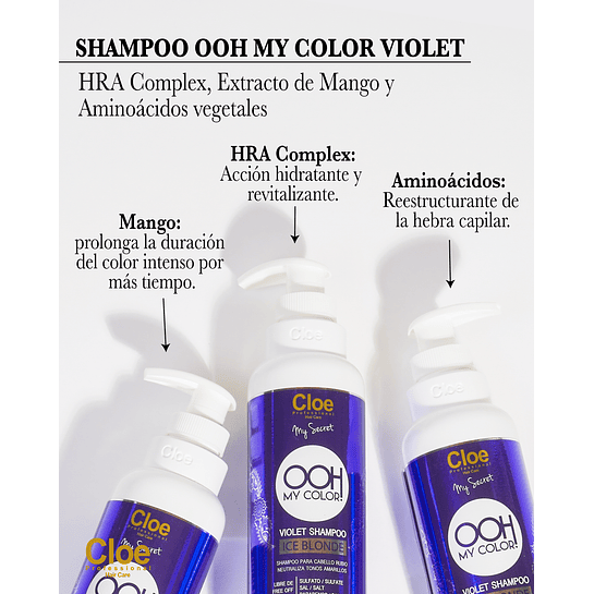 Shampoo Rubios 400ml Cloe 2