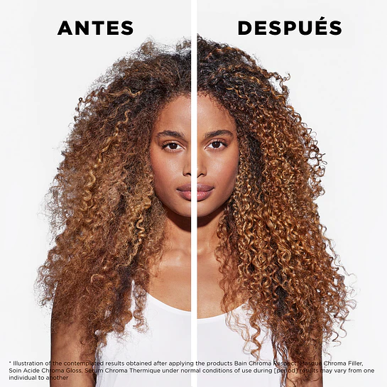 Cofre Chroma Bain 250ml + Acondicionador 200ml + Therm 150ml Kérastase 5