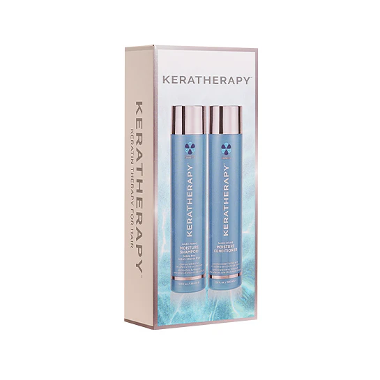 Pack  Moisture Shampoo 300ml + Acondicionador 300ml Keratherapy 1