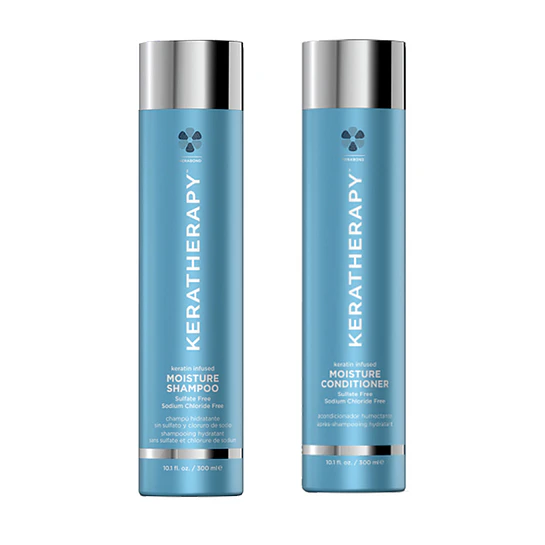 Pack  Moisture Shampoo 300ml + Acondicionador 300ml Keratherapy 2