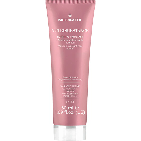 Pack Medavita Shampoo nutricion 250ml + Mascara nutricion 150ml + Leave in  reparativa nutritiva 3