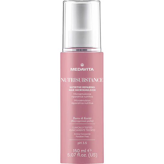 Pack Medavita Shampoo nutricion 250ml + Mascara nutricion 150ml + Leave in  reparativa nutritiva 4