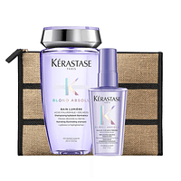 Set My Beloved Reparación Cabello Rubio Blond Absolu Shampoo 250ml + Aceite Huile 50ml Kérastase