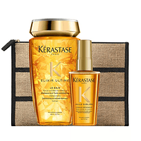 Set Brillo My Beloved Set Shampoo Le Bain 250ml + Aceite LHuile Originale Elixir Ultime 50ml Kérastase