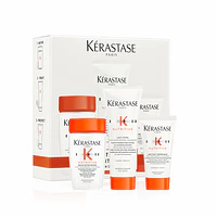 Set Cabello Seco Nutritive Shampoo 80ml + Acondicionador 75ml + Crema termoprotectora 50ml Kérastase
