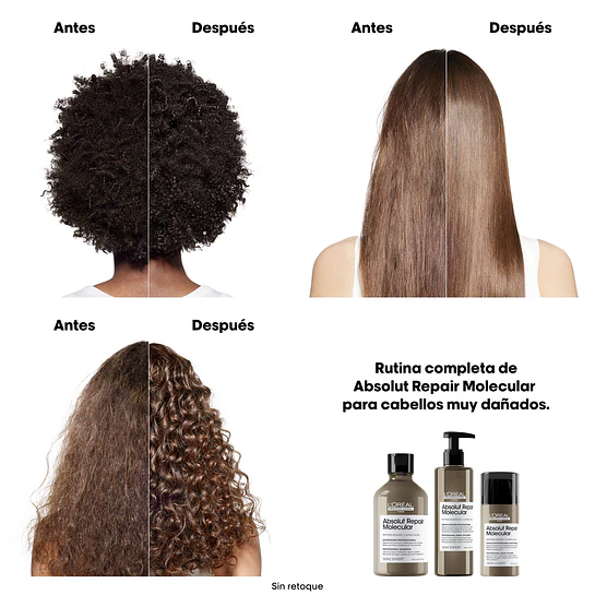 Set Profesional Reparación profunda Absolut Repair molecular 4