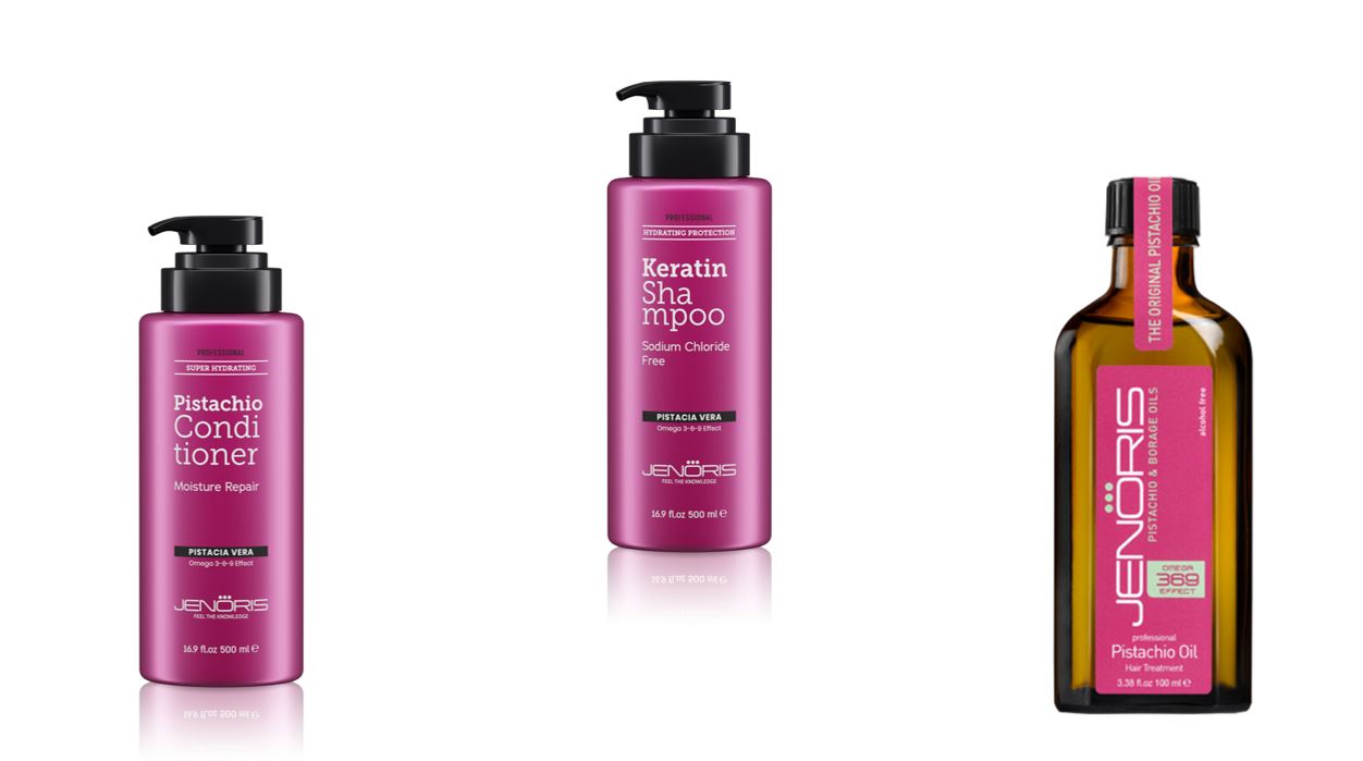 Pack Shampoo Acondicionador 500ml + Aceite 100ml Jenoris | Palumbo 1