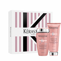 Cofre Cuidado Del Color Shampoo 250ml + Acondicionador 200ml Para Cabello Fino a Medio Chroma Absolu Kérastase