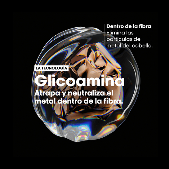 Set Profesional Anti-Quiebre Cabello Shampoo 300ml + Máscara 250ml Metal Detox 6