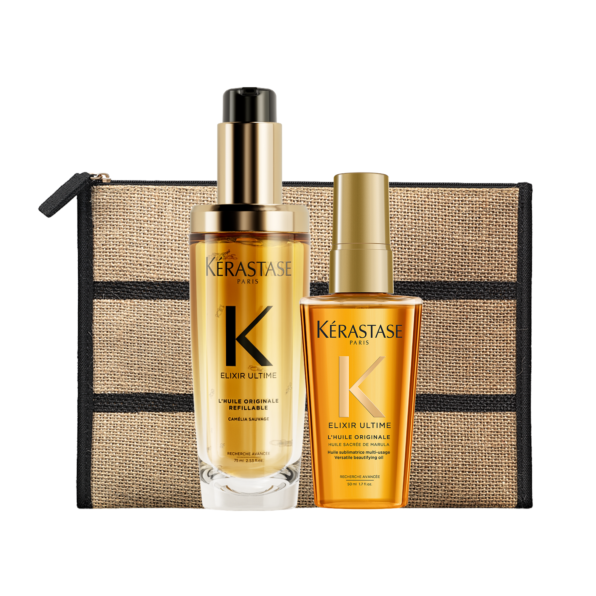 Set Brillo Sublime Todo Tipo de Cabello Elixir Ultime 75ml + Elixir 50ml