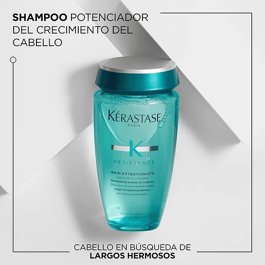 Set Fortalecedor Cabello Dañado y Crecimiento Lento Shampoo Resistance + Elixir 5