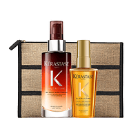 Set Nutritivo Cabello Seco Duo Icónico Sérum Nocturno 8H + Elixir